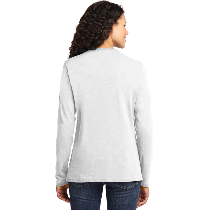 Lumon Macrodata Refinement Ladies Long Sleeve Shirt