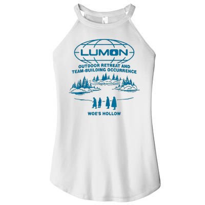 Lumon Macrodata Refinement Women's Perfect Tri Rocker Tank