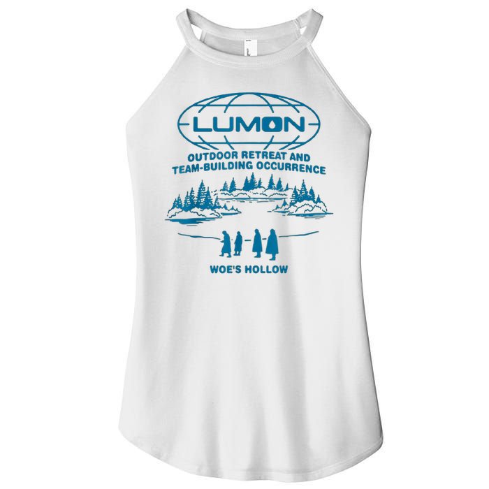 Lumon Macrodata Refinement Women's Perfect Tri Rocker Tank