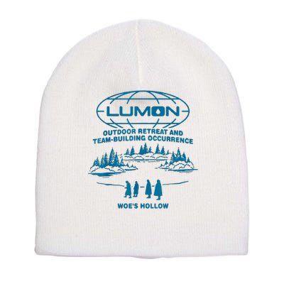 Lumon Macrodata Refinement Short Acrylic Beanie