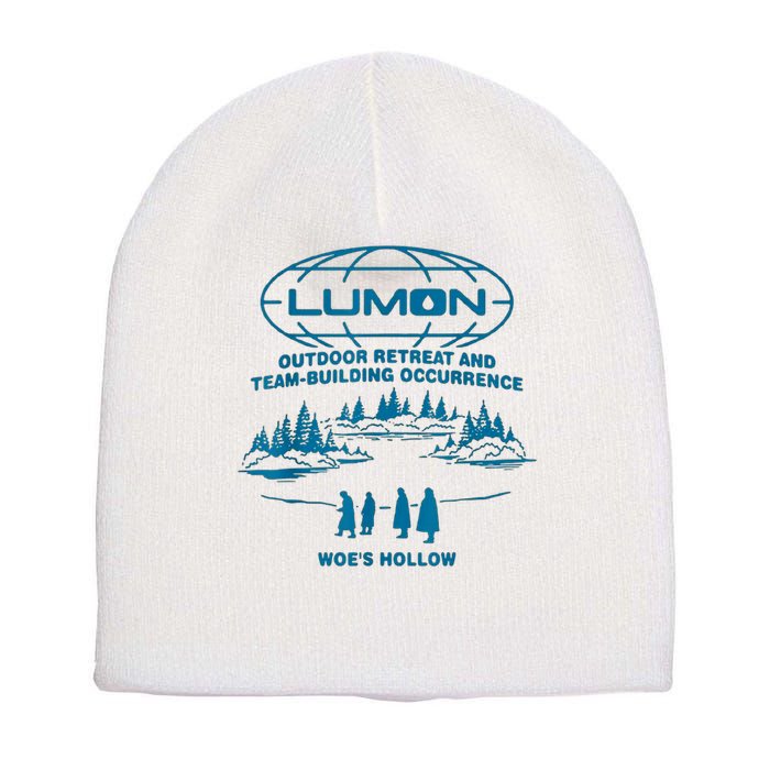 Lumon Macrodata Refinement Short Acrylic Beanie