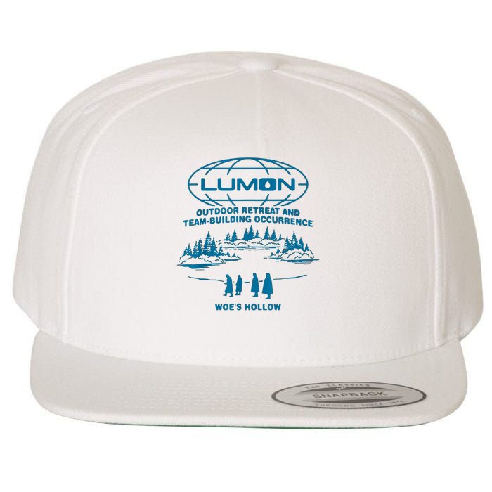 Lumon Macrodata Refinement Wool Snapback Cap