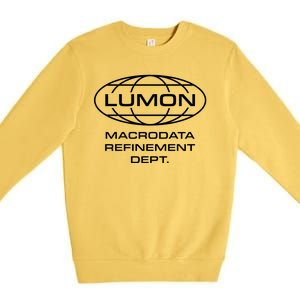 LUMON Macrodata Refinement Department Premium Crewneck Sweatshirt