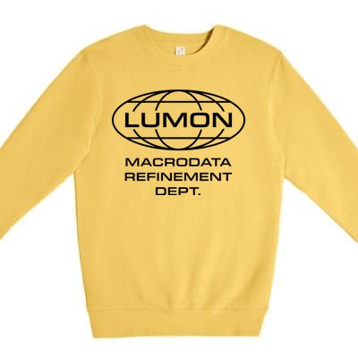 LUMON Macrodata Refinement Department Premium Crewneck Sweatshirt