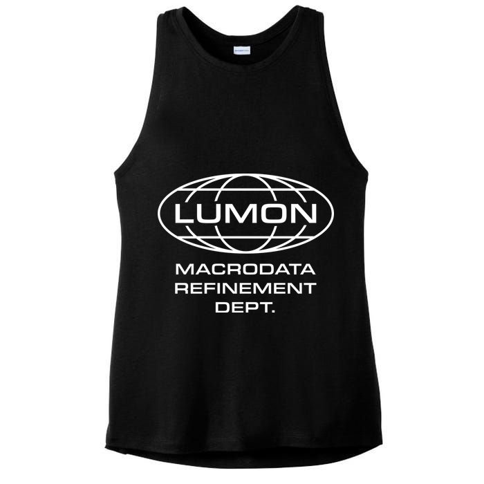 LUMON Macrodata Refinement Department Ladies PosiCharge Tri-Blend Wicking Tank