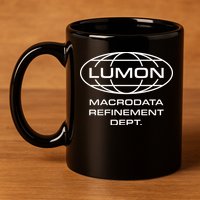 LUMON Macrodata Refinement Department 11oz C Handle Ceramic Mug