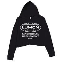 LUMON Macrodata Refinement Department Crop Fleece Hoodie