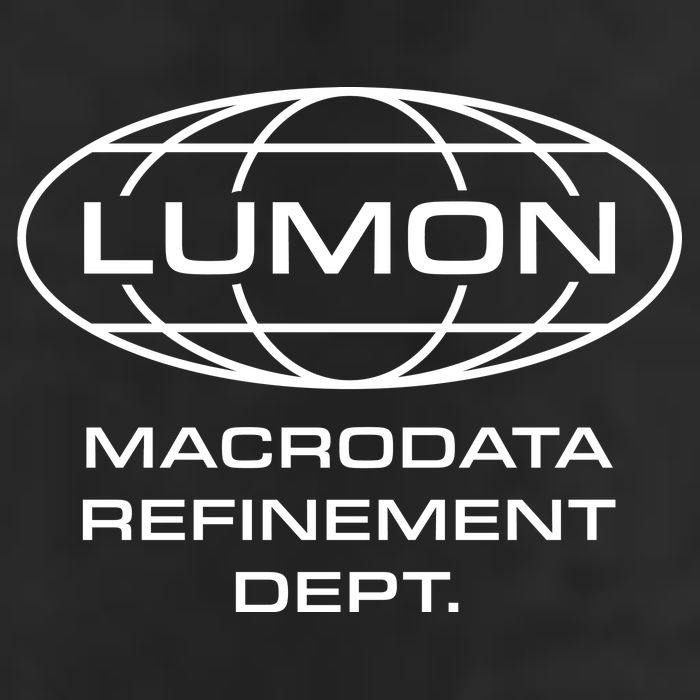 LUMON Macrodata Refinement Department Crop Fleece Hoodie