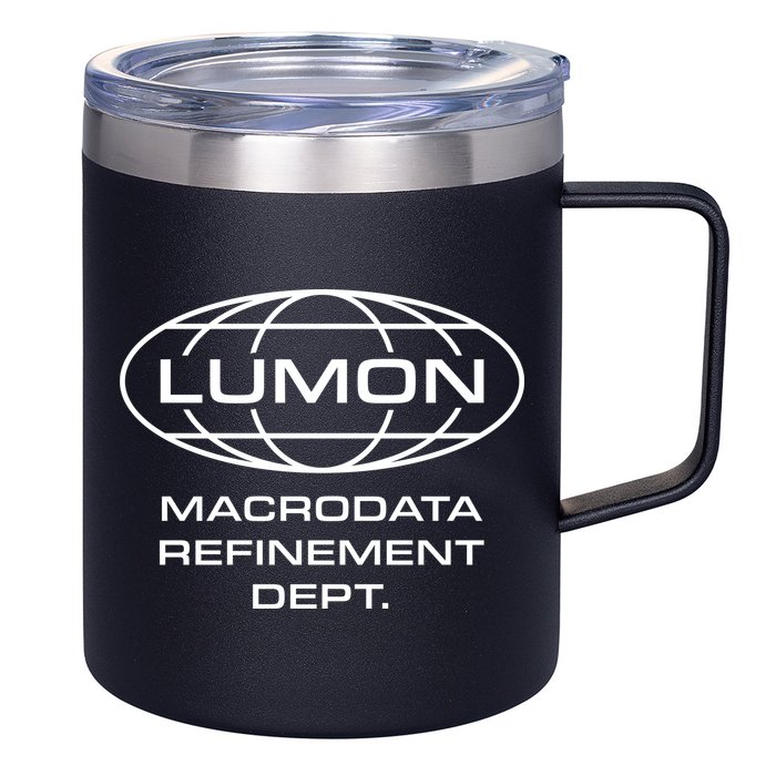 LUMON Macrodata Refinement Department 12oz Stainless Steel Coffee Mug