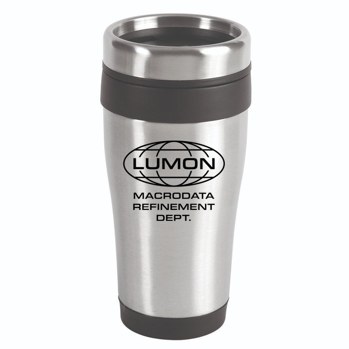 LUMON Macrodata Refinement Department 16oz Travel Tumbler