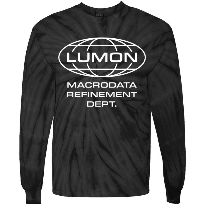 LUMON Macrodata Refinement Department Tie-Dye Long Sleeve Shirt