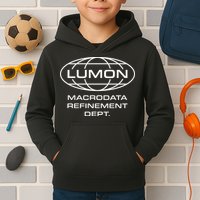 LUMON Macrodata Refinement Department Kids Hoodie