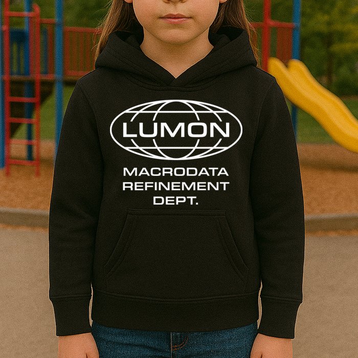 LUMON Macrodata Refinement Department Kids Hoodie