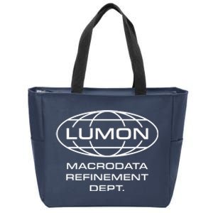 LUMON Macrodata Refinement Department Zip Tote Bag