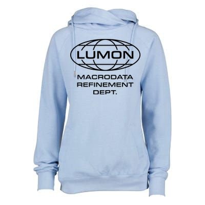 LUMON Macrodata Refinement Department Womens Funnel Neck Pullover Hood