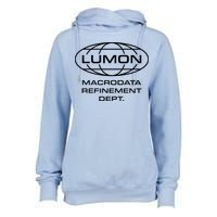 LUMON Macrodata Refinement Department Womens Funnel Neck Pullover Hood