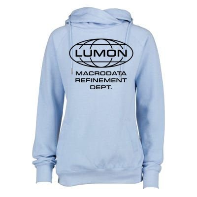 LUMON Macrodata Refinement Department Womens Funnel Neck Pullover Hood