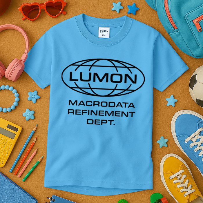 LUMON Macrodata Refinement Department Kids T-Shirt