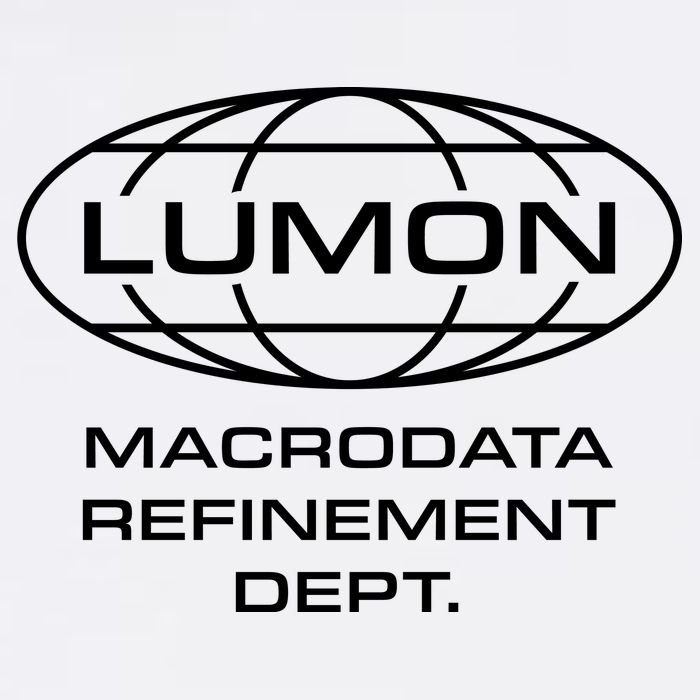 LUMON Macrodata Refinement Department Garment-Dyed Sweatshirt