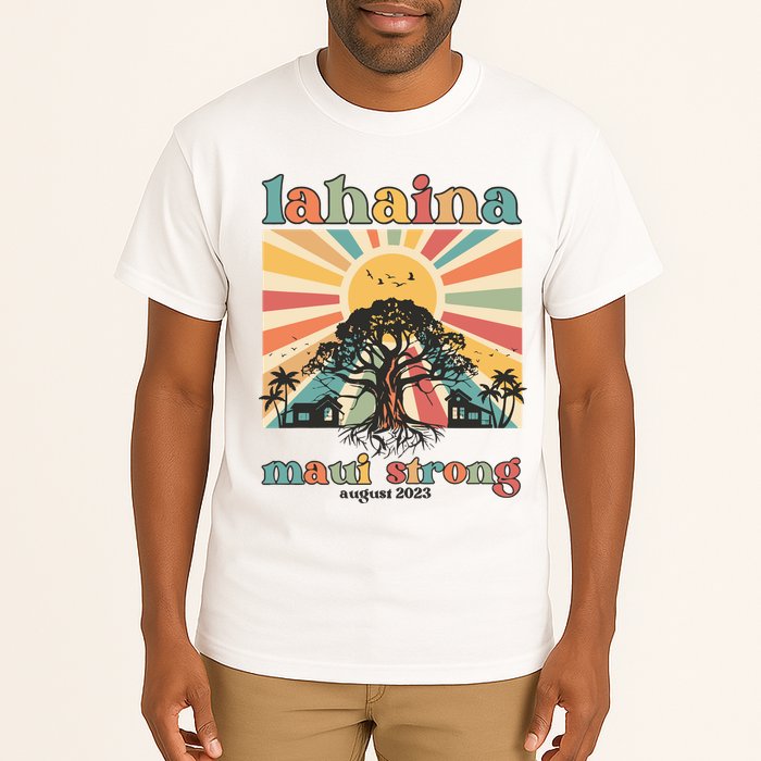 Lahaina Maui Strong Fundraiser Maui Fire Lahaina Banyan Tree Maui Tall T-Shirt