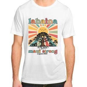 Lahaina Maui Strong Fundraiser Maui Fire Lahaina Banyan Tree Maui Adult ChromaSoft Performance T-Shirt