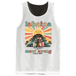 Lahaina Maui Strong Fundraiser Maui Fire Lahaina Banyan Tree Maui Mesh Reversible Basketball Jersey Tank