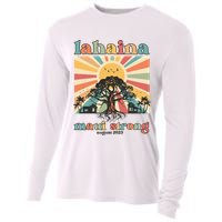 Lahaina Maui Strong Fundraiser Maui Fire Lahaina Banyan Tree Maui Cooling Performance Long Sleeve Crew