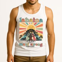 Lahaina Maui Strong Fundraiser Maui Fire Lahaina Banyan Tree Maui Tank Top