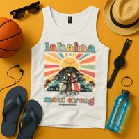 Lahaina Maui Strong Fundraiser Maui Fire Lahaina Banyan Tree Maui Tank Top