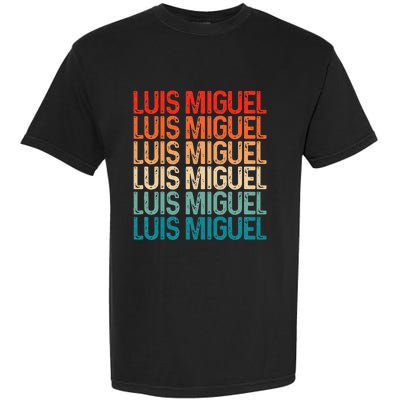 Luis Miguel Sol De Mexico Mexican Singer Retro Garment-Dyed Heavyweight T-Shirt