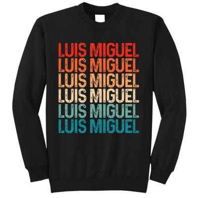 Luis Miguel Sol De Mexico Mexican Singer Retro Sweatshirt