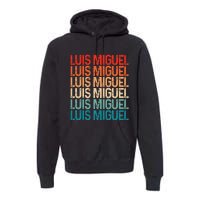 Luis Miguel Sol De Mexico Mexican Singer Retro Premium Hoodie