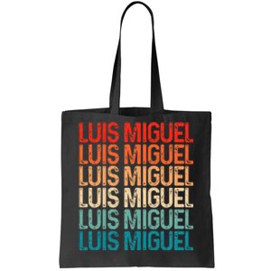 Luis Miguel Sol De Mexico Mexican Singer Retro Tote Bag