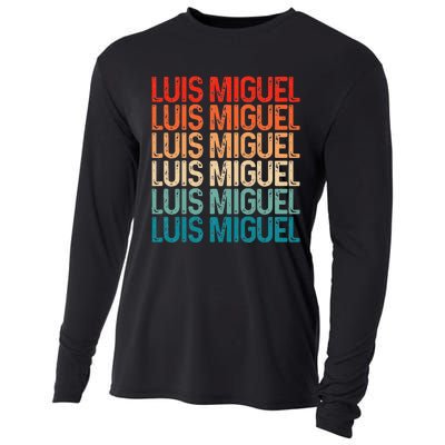 Luis Miguel Sol De Mexico Mexican Singer Retro Cooling Performance Long Sleeve Crew