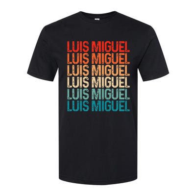 Luis Miguel Sol De Mexico Mexican Singer Retro Softstyle® CVC T-Shirt