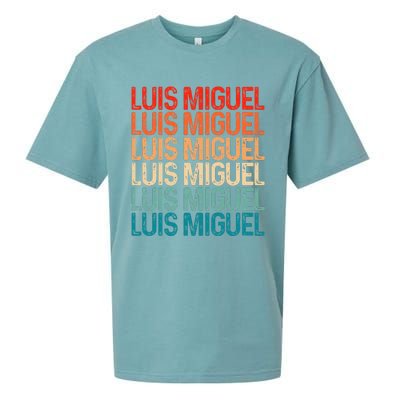 Luis Miguel Sol De Mexico Mexican Singer Retro Sueded Cloud Jersey T-Shirt