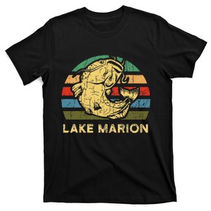 Lake Marion South Carolina Souvernir Gift Cool Catfish T-Shirt