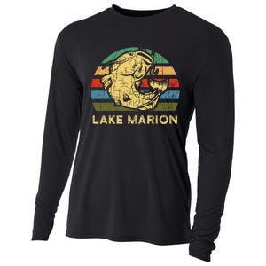 Lake Marion South Carolina Souvernir Gift Cool Catfish Cooling Performance Long Sleeve Crew