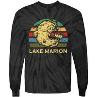 Lake Marion South Carolina Souvernir Gift Cool Catfish Tie-Dye Long Sleeve Shirt