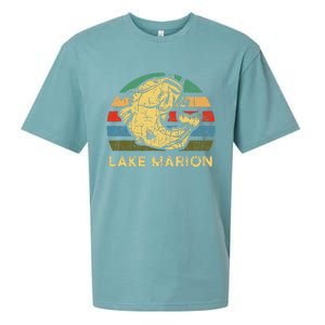 Lake Marion South Carolina Souvernir Gift Cool Catfish Sueded Cloud Jersey T-Shirt