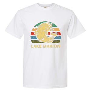 Lake Marion South Carolina Souvernir Gift Cool Catfish Garment-Dyed Heavyweight T-Shirt