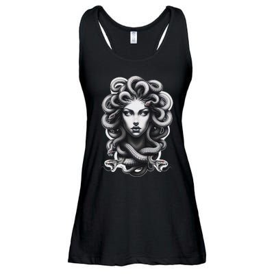 Lilith Medusa Serpent Cobra Snake Greek Mythology Ladies Essential Flowy Tank