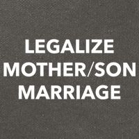 Legalize Mother Son Marriage Sarcasm Quotes Cotton Canvas Backpack
