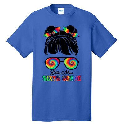 Little Miss Sixth Grade Back To School Gift 6Th Grade Gift Tall T-Shirt