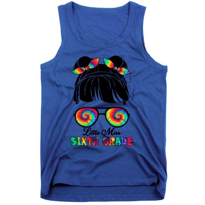 Little Miss Sixth Grade Back To School Gift 6Th Grade Gift Tank Top