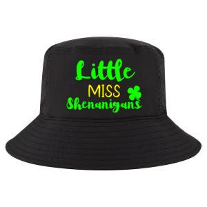 Little Miss Shenanigans St Patrick's Day Irish Gift Cool Comfort Performance Bucket Hat