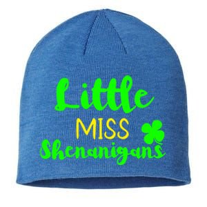 Little Miss Shenanigans St Patrick's Day Irish Gift Sustainable Beanie