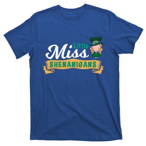 Little Miss Shenanigans St Patrick's Design Gift T-Shirt