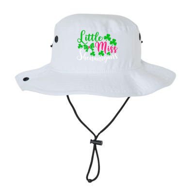 Little Miss Shenanigans Funny Gift Funny St Patricks Day Shamrock Gift Legacy Cool Fit Booney Bucket Hat