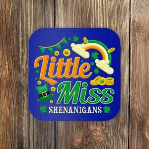 Little Miss Shenanigans And St Patricks Day Gift Coaster